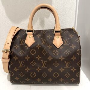 BRAND NEW Speedy Bandouliere Louis Vuitton iconic monogram 20 25 30 Authentic